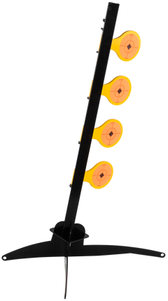 Birchwood Casey World of Targets Dueling Tree 3.5" Rimfire Steel Target - Orange/Yellow — view 2