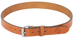 1791 Gunleather BLT-01 Gun Belt Classic Brown Leather 46/50 1.50" Buckle — view 2