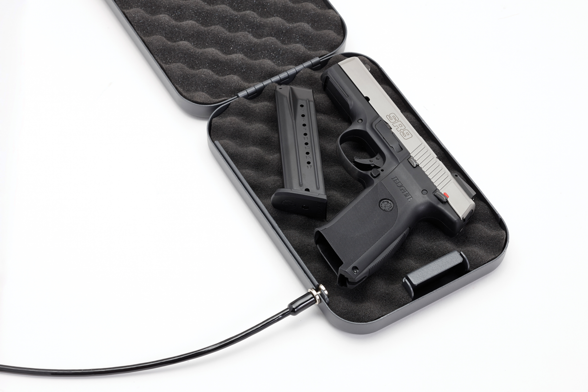 Hornady 95200 Standard Lock Box Large Key Entry Black 16-Gauge Steel — view 2