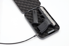 Hornady 95200 Standard Lock Box Large Key Entry Black 16-Gauge Steel — view 2