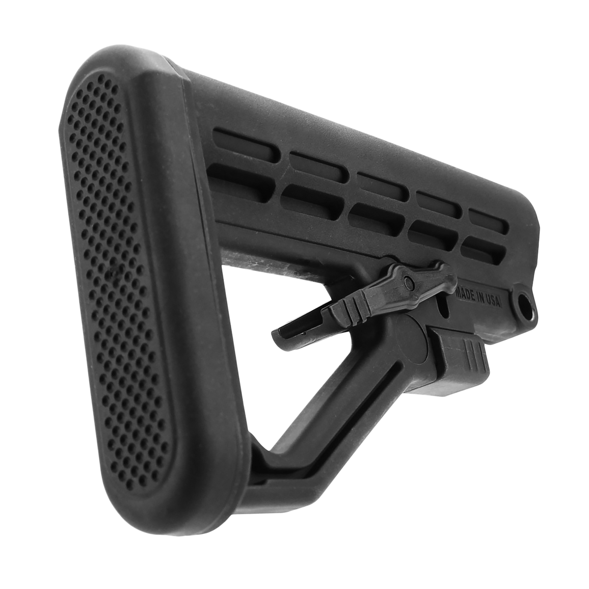 TacFire MAR082B Mil-Spec 6-Position Stock w/ Pad Black — view 2