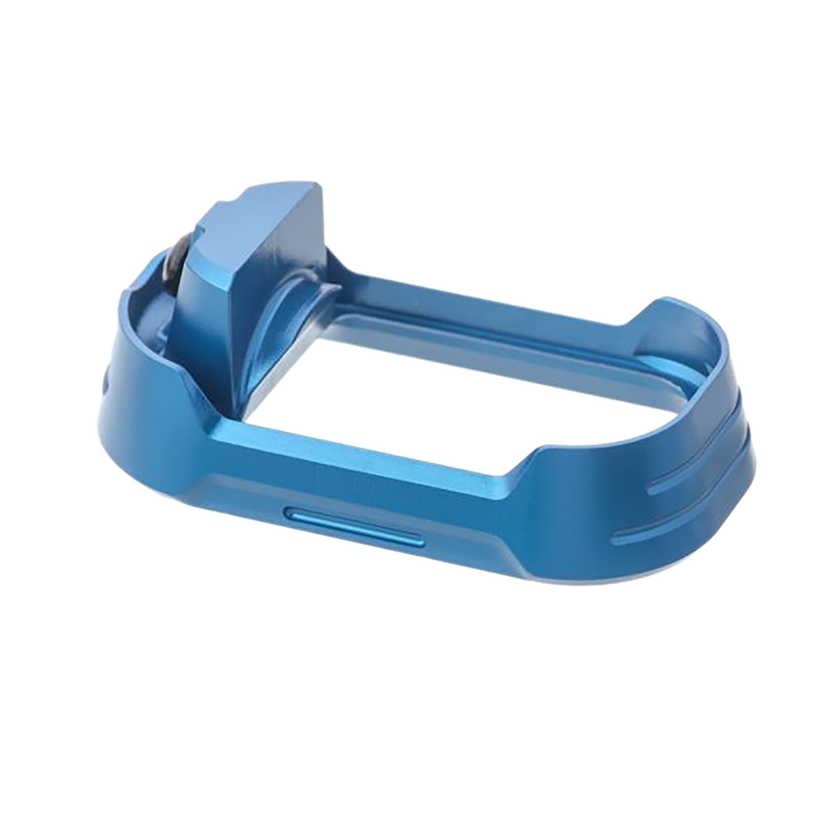 Tyrant CNC Magwell Fits Glock 19 Gen 3-4 Blue Aluminum — view 2