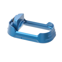 Tyrant CNC Magwell Fits Glock 19 Gen 3-4 Blue Aluminum — view 2