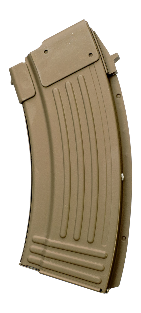 Global Ordnance AK-47 7.62x39mm 10/20rd Steel Magazine - Flat Dark Earth — view 2