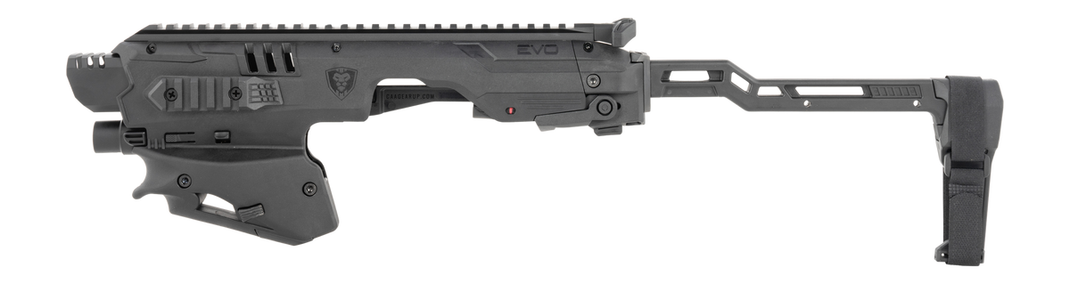 Meta Tactical EVO Universal Pistol Conversion Kit with Stabilizer - Black — view 2