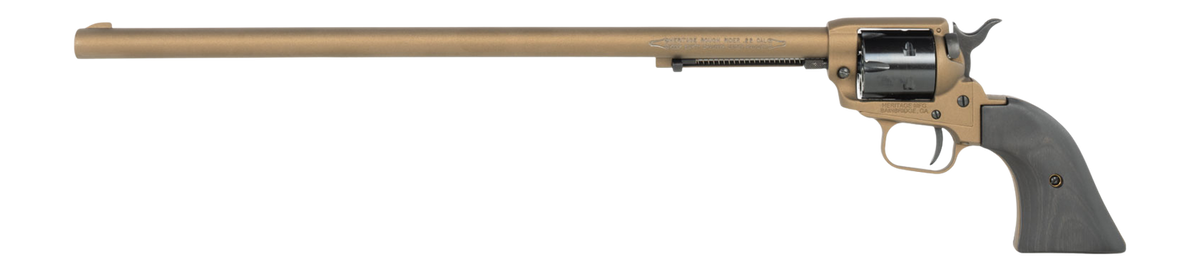 Heritage Mfg Rough Rider 22 LR 16" 6-Shot SAO Revolver - Burnt Bronze Cerakote — view 2