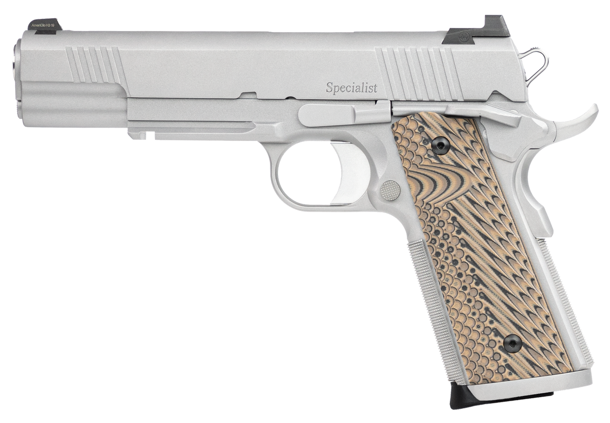 Dan Wesson Specialist 10mm Auto 5" 8+1 Semi-Auto Pistol - Stainless Steel — view 2