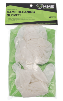 HME GCG4 Game Cleaning Gloves Green Shoulder Length/Form Fitting OSFA - 4 Pack — view 2