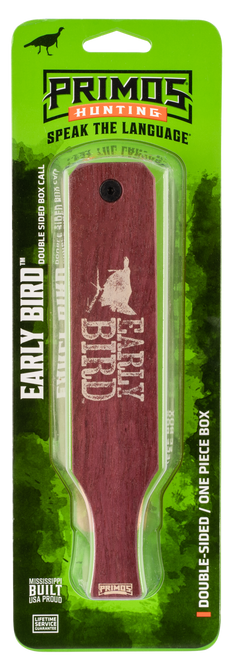 Primos PS2961 Early Bird Box Call Turkey Hen Walnut/Purple Heart — view 2