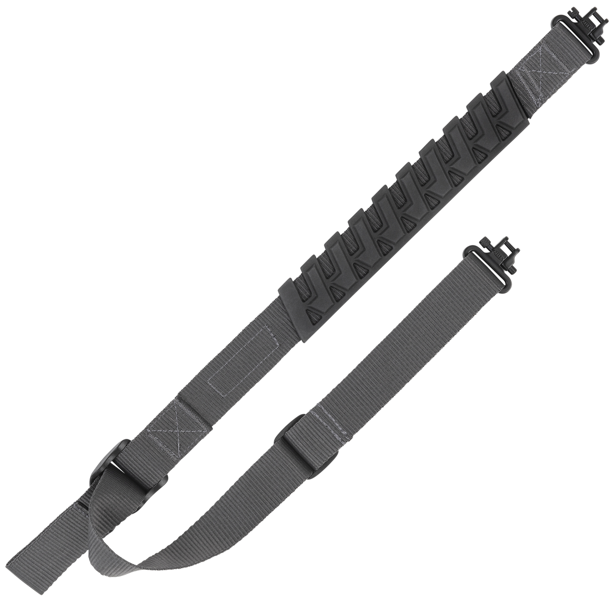 Allen Trak Web Gray Rifle Sling for Ruger 1.5" 20"-36" w/Swivels — view 2