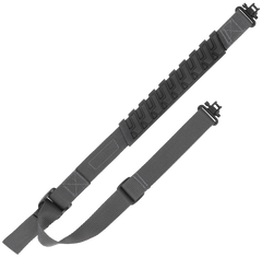 Allen Trak Web Gray Rifle Sling for Ruger 1.5" 20"-36" w/Swivels — view 2
