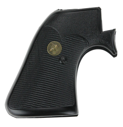 Pachmayr Presentation Grip Checkered Black Rubber for Ruger Super Blackhawk with Square Trigger Guard — view 2