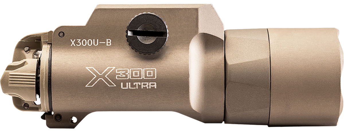 Surefire X300U-B-TN Ultra 1,000 Lumens LED Weapon Light - Tan — view 2