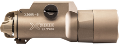 Surefire X300U-B-TN Ultra 1,000 Lumens LED Weapon Light - Tan — view 2