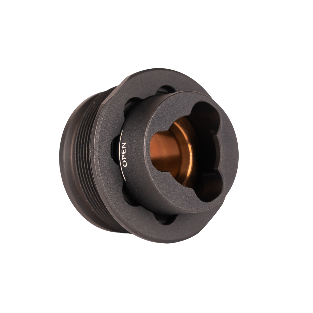 Rugged Suppressor RU3 3-Lug Mount 9mm Black — view 2