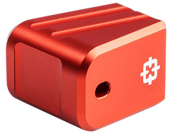 Cross Armory CRG+0MEG19RD +0 Magazine Extension Fits Glock 19/23/32 Gen 1-5 Red Aluminum — view 2