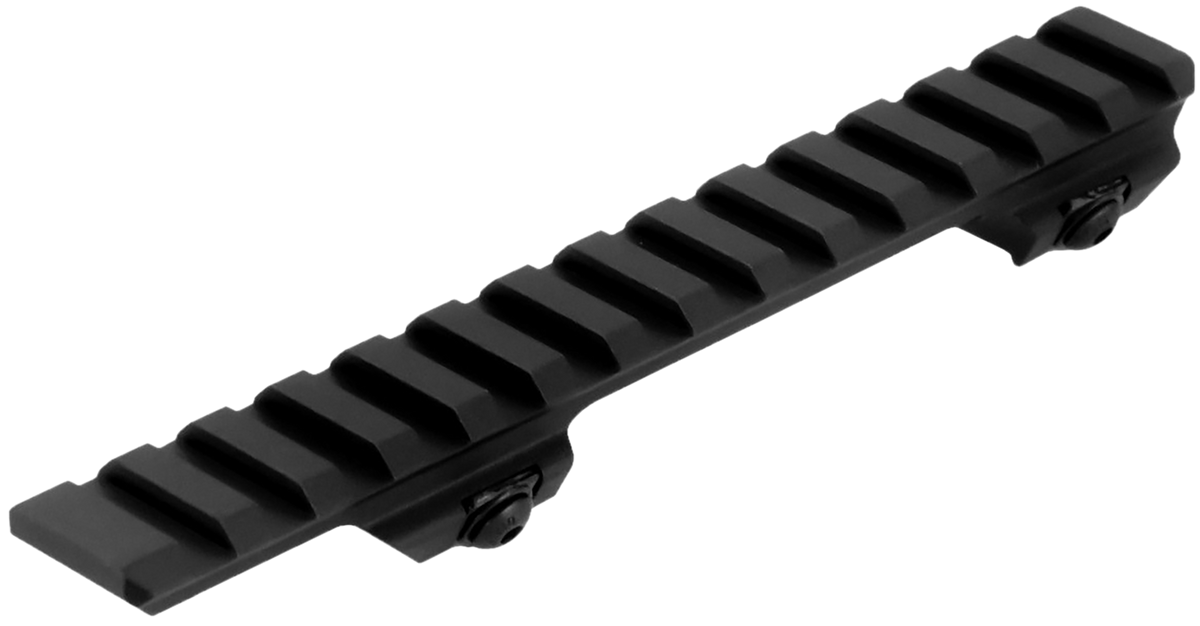 Aim Sports MRB005 Ruger Mini-14/Mini-30 See-Thru Scope Mount Aluminum Black Anodized — view 2