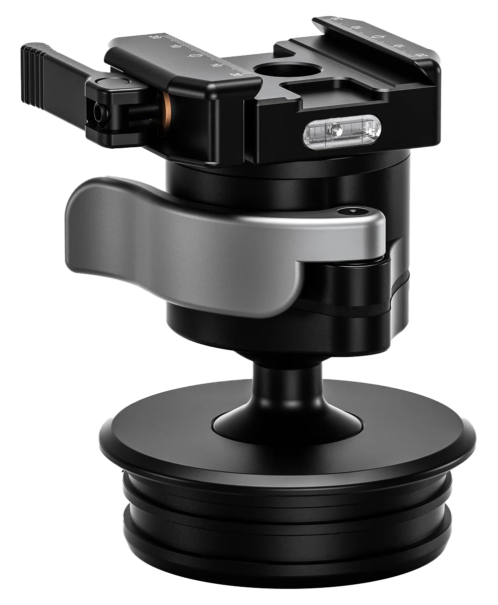 Leofoto USA MAB-75X Precision Rifle Ball Head Black Aluminum - 75mm/100mm Systematic — view 2