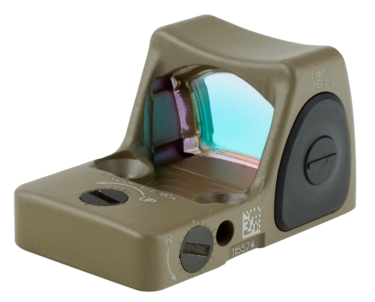 Trijicon RMR Type 2 1x 3.25 MOA Red Dot Sight - Flat Dark Earth — view 2
