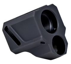 Faxon Firearms EXOS-543 9mm 1/2x28 Black Anodized Aluminum Compensator - Gen 4 — view 2