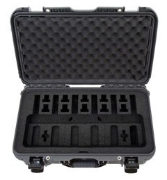 Nanuk 935 6 Up Gun Case Graphite Resin w/Wheels — view 2