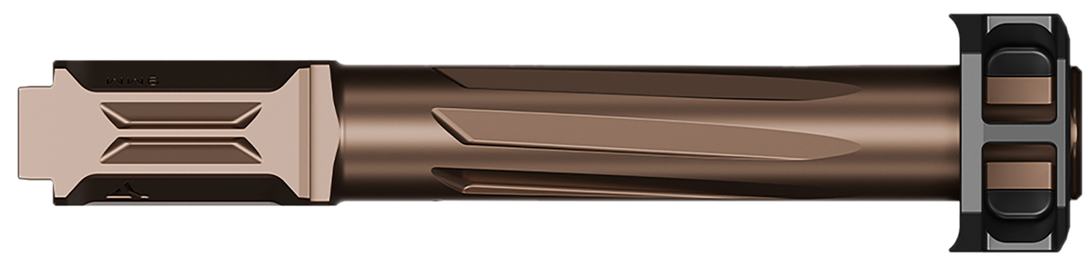 Radian Weapons Ramjet & Afterburner Glock 43 9mm Luger Stainless Steel Combo - Bronze — view 2