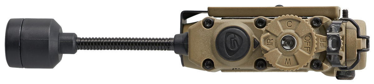 Streamlight 14307 Sidewinder Stalk Helmet Light 23/28/57/76 Lumens Multi-Color LED Coyote Polymer — view 2