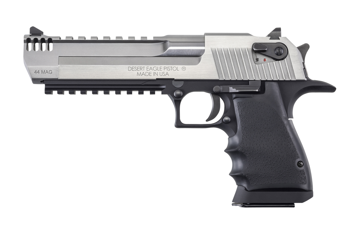 Magnum Research Desert Eagle Mark XIX L6 44 Rem Mag 6" 8+1 Semi-Auto Pistol - Black Aluminum Frame — view 2