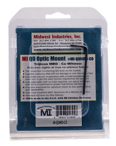 Midwest Industries Trijicon MRO Co-Witness QD Mount 2.0" Black Hardcoat Anodized — view 2
