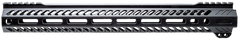 Angstadt Arms Ultra Light 15" M-LOK Free Float Handguard - AR-15 - Black Anodized Aluminum — view 2