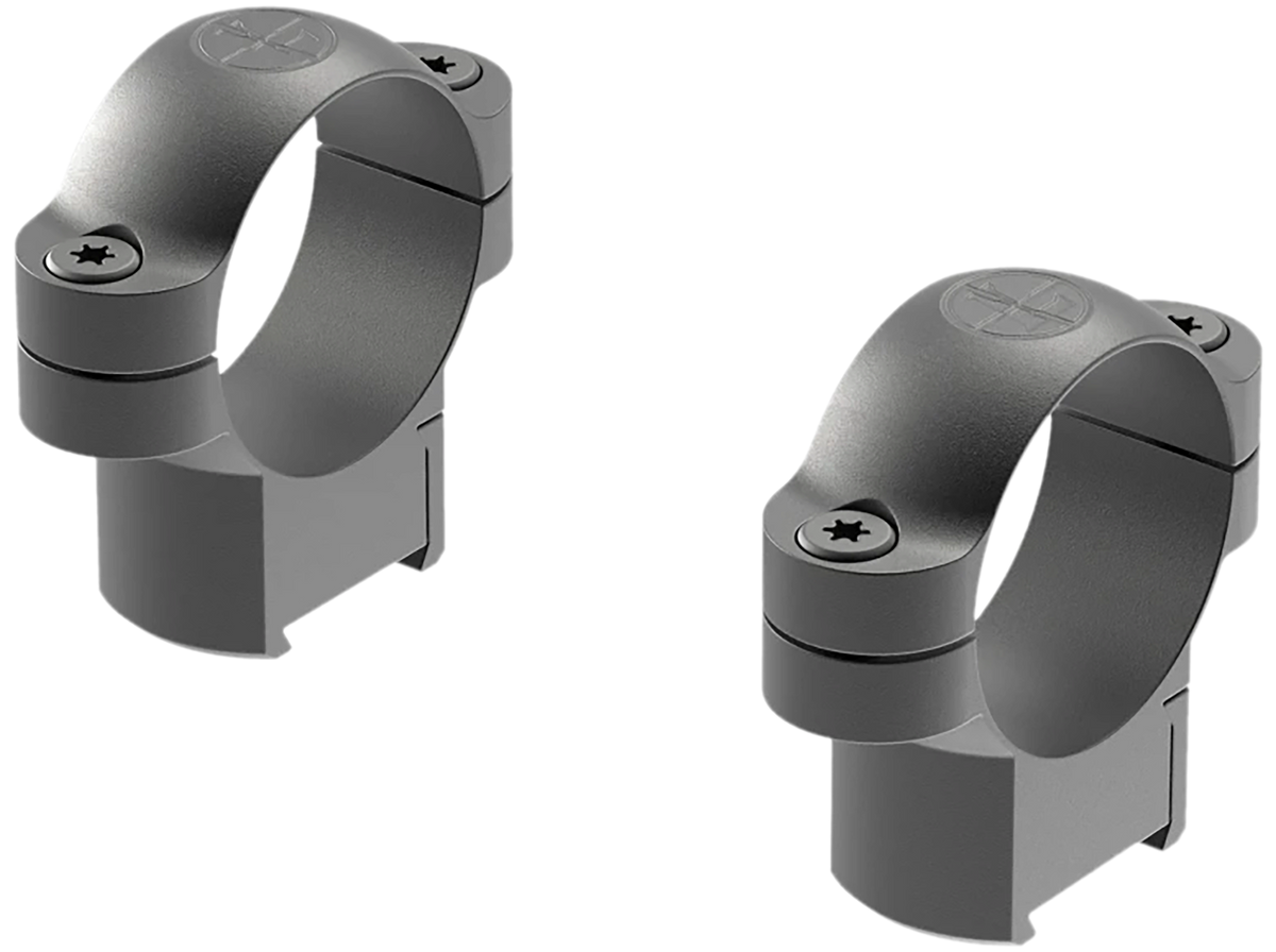 Leupold RM CZ 527 30mm Medium Matte Black Steel Scope Rings — view 2
