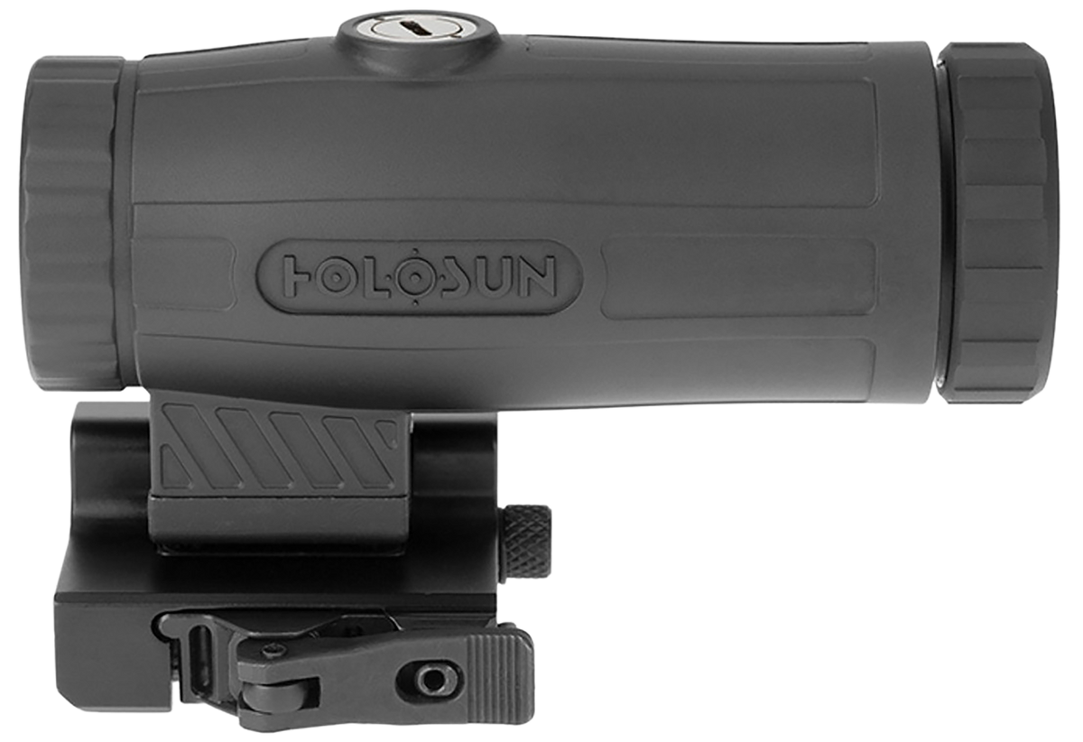 Holosun HM3X 3x 1.32" Magnifier Black Anodized Quick Detach Flip-to-Side — view 2