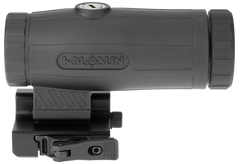 Holosun HM3X 3x 1.32" Magnifier Black Anodized Quick Detach Flip-to-Side — view 2