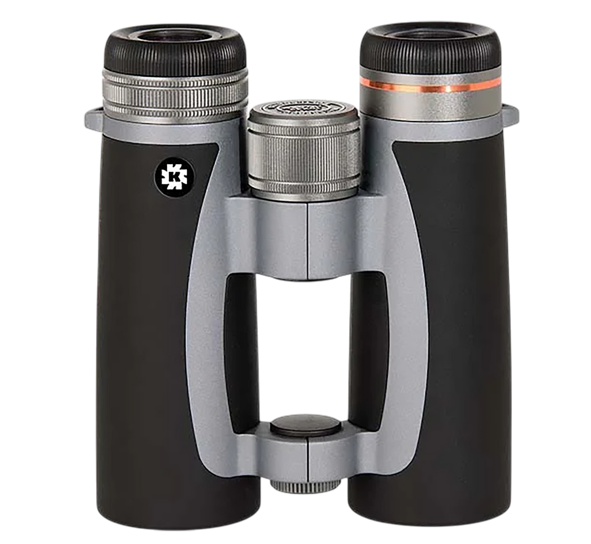 Konus 2349 Prince 10x42mm Bak-4 Prism Center Focus Binoculars - Black/Silver — view 2