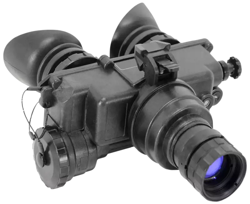 AGM Global Vision PVS-7 NL1 Gen 2+ Level 1 1x27mm Night Vision Goggles Black - Green Filter — view 2