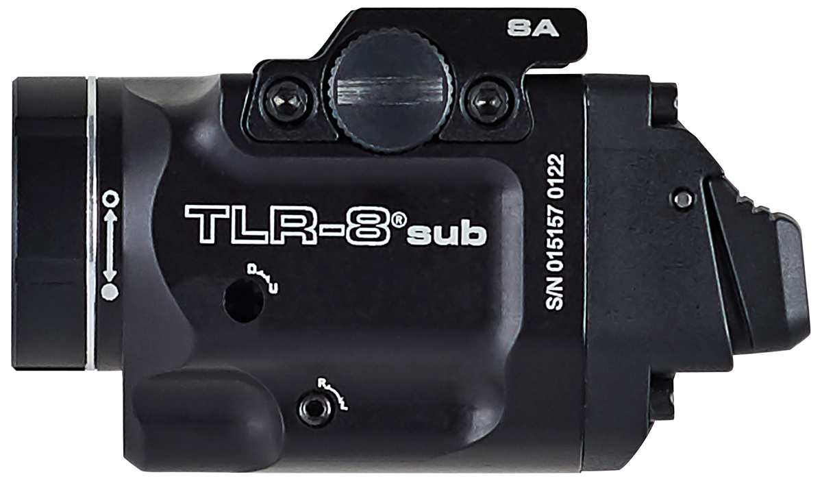 Streamlight TLR-8 Sub 500 Lumens White LED/Red Laser Weapon Light - Springfield Armory Hellcat — view 2