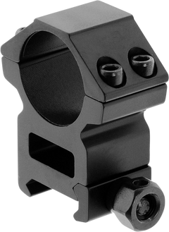 UTG RGWM25M4 Accushot 1" Medium Scope Rings - Black Matte Anodized Aluminum — view 2