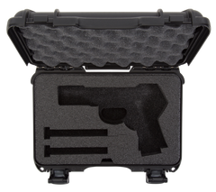 Nanuk 909 Classic Gun Case - Waterproof Black Polyethylene Handgun Case w/ Closed-Cell Foam — view 2