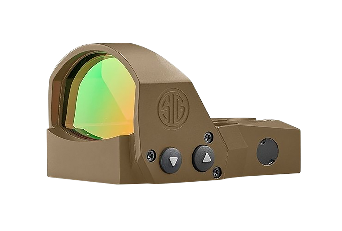 Sig Sauer Electro-Optics Romeo1Pro 1x30mm 6 MOA Red Dot Sight - Flat Dark Earth — view 2