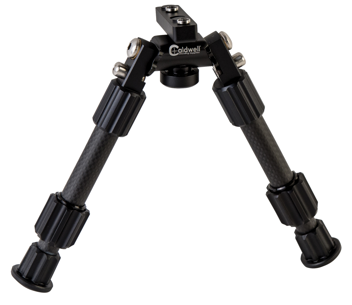 Caldwell Accumax Premium Carbon Fiber Bipod M-LOK/KeyMod 6-9" Black — view 2