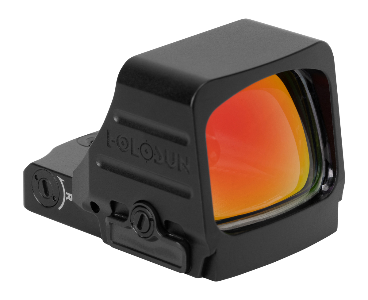 Holosun HS407COMP-GD 1x 6 MOA Gold Dot Reflex Sight - Black Anodized — view 2