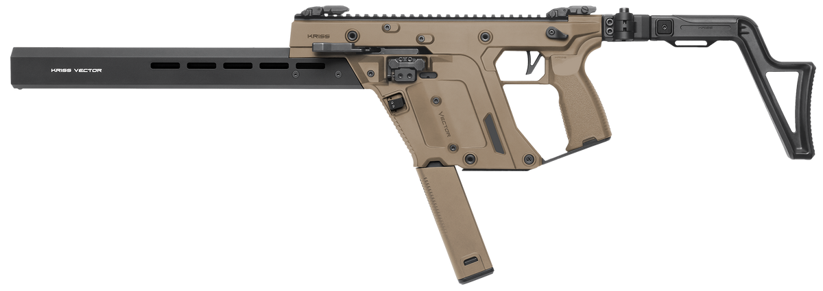Kriss USA Vector CRB Gen3 9mm Luger 16" 40+1 Semi-Auto Rifle - FDE — view 2