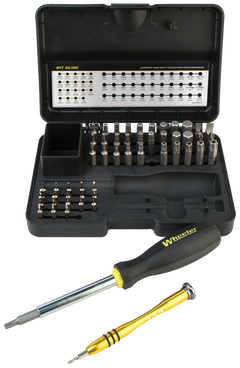 Wheeler Hex-Torx Screwdriver Set 65-Piece Alloy Steel — view 2