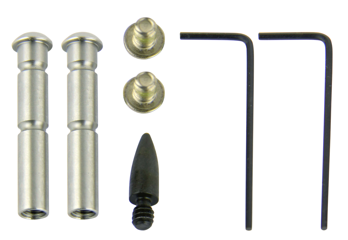 TacFire MAR108SS Anti-Walk Pin Set Silver Stainless Steel AR-15 — view 2