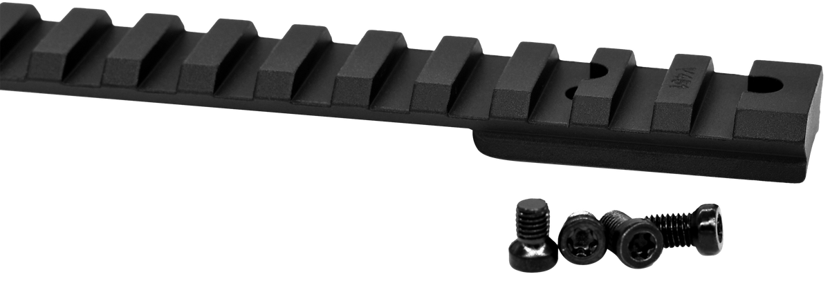 Warne V472M Vapor Bergara Premier/HS Precision/Remington 700 Long Action Picatinny Rail - Black Anodized 0 MOA — view 2