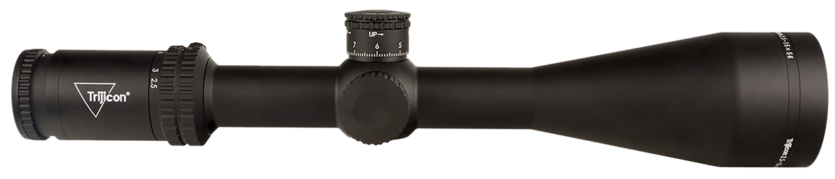 Trijicon Credo 2.5-15x56mm 30mm Tube LED Illuminated Red MRAD Center Dot Riflescope - Matte Black — view 2