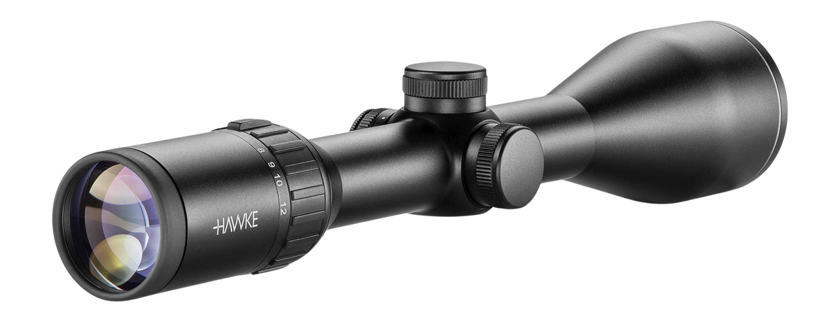 Hawke Sport Optics Endurance 30 WA 3-12x56mm 30mm Tube Illuminated LR Dot Riflescope - Capped Turrets — view 2