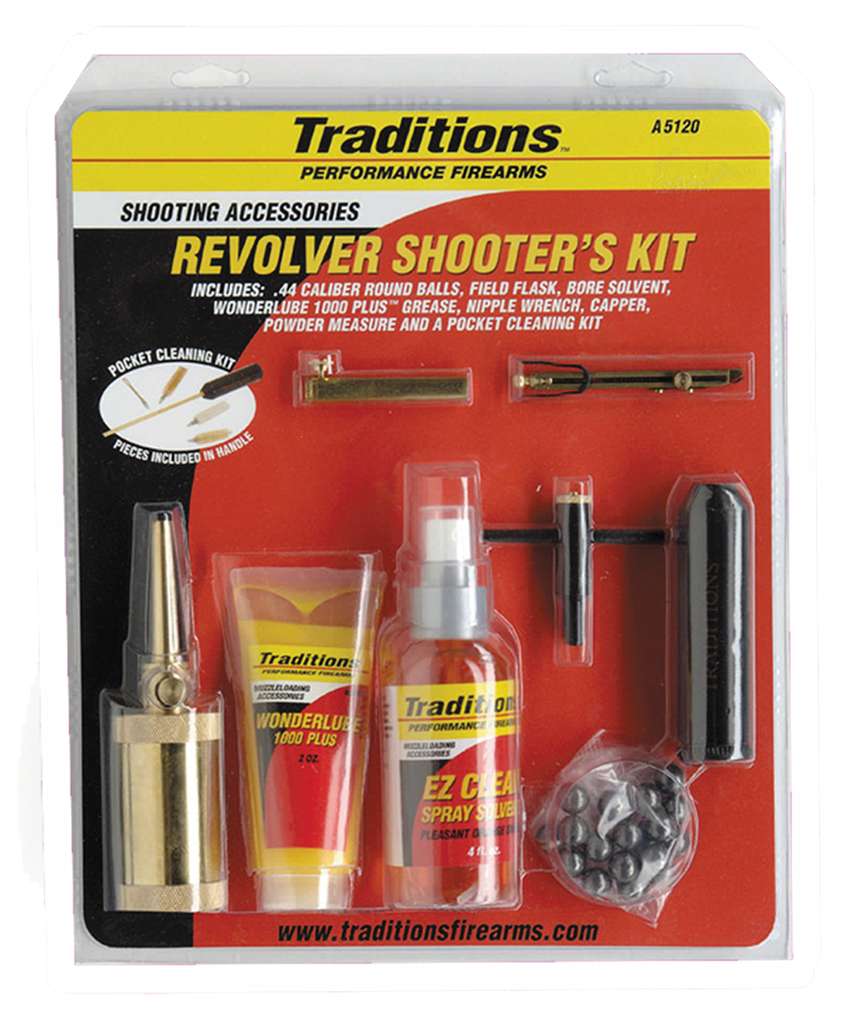 Traditions A5120 Sportsman Kit .44 Cal Revolver — view 2