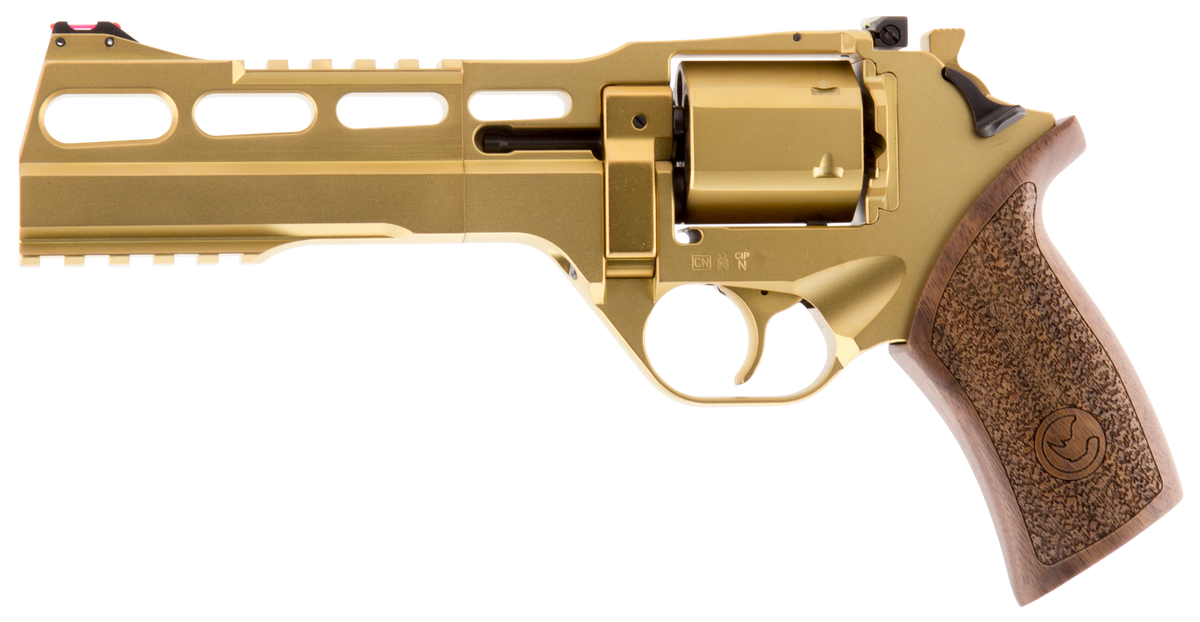 Chiappa Firearms Rhino 60DS 357 Mag 6" 6-Shot DA/SA Revolver - Gold Plated PVD — view 2