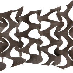 Vanish 25355 3D Die-Cut Blind Fabric 9.8' x 58" Olive/Brown — view 2
